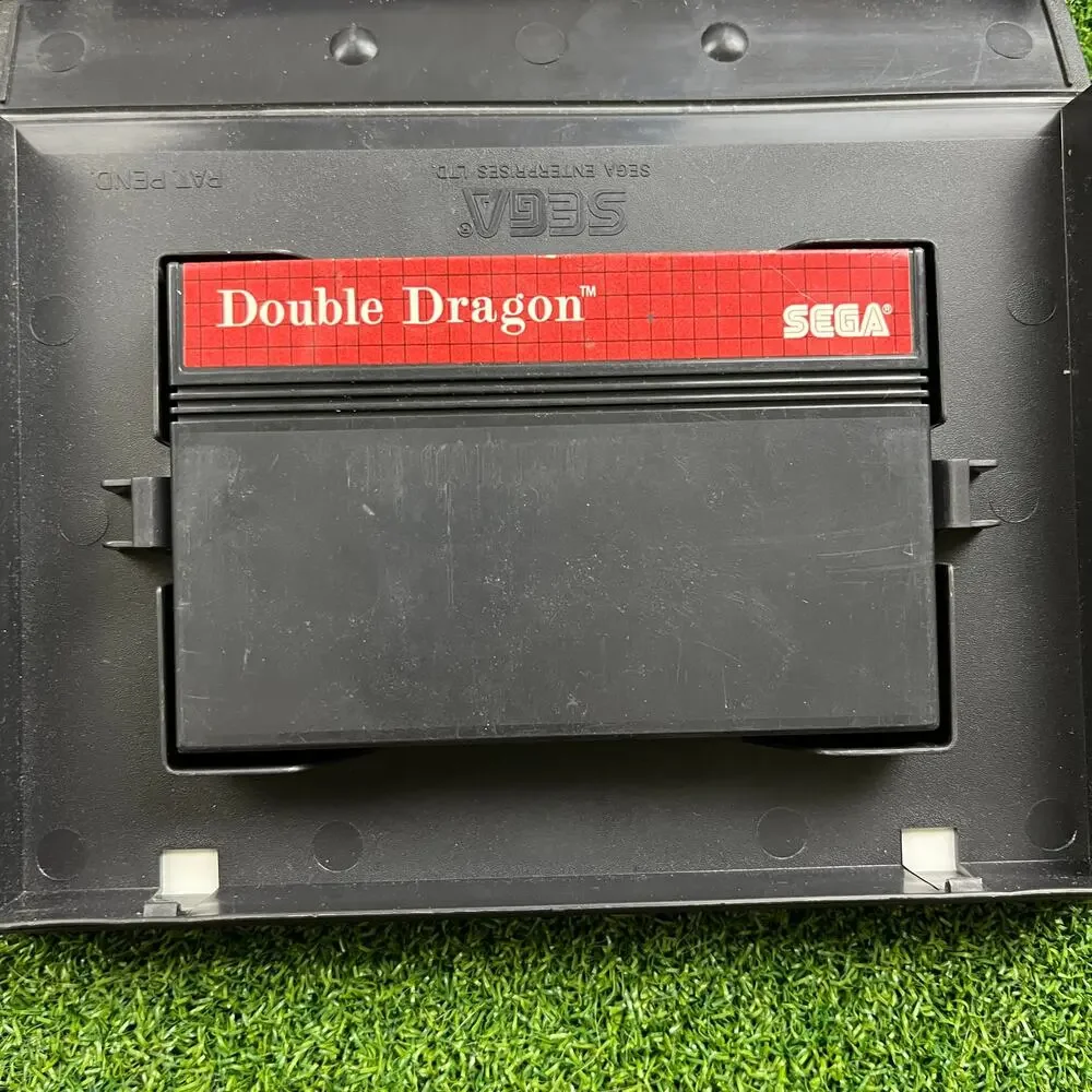 Double Dragon Sega Master System Game And Case